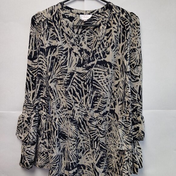 126. PARKER Sz XS 100% Silk Women Shirt Long Sleeve - Picture 1 of 5